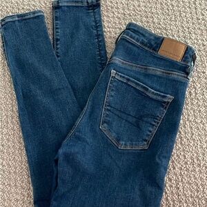 American Eagle Dark Blue Skinny Jeans